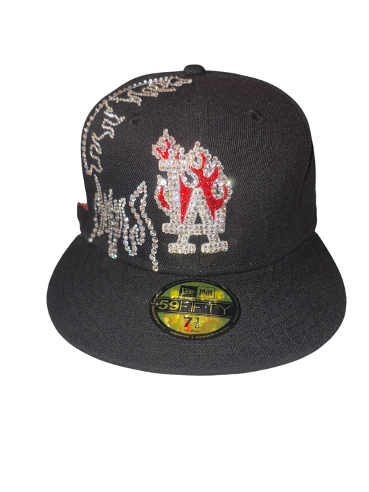 New Era Custom Diamond Flames