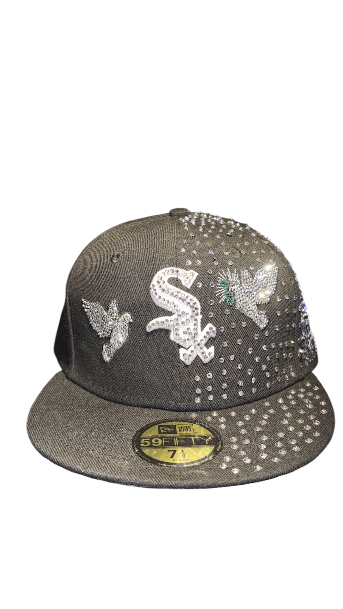 Custom Cap Diamond Chicago White Sox