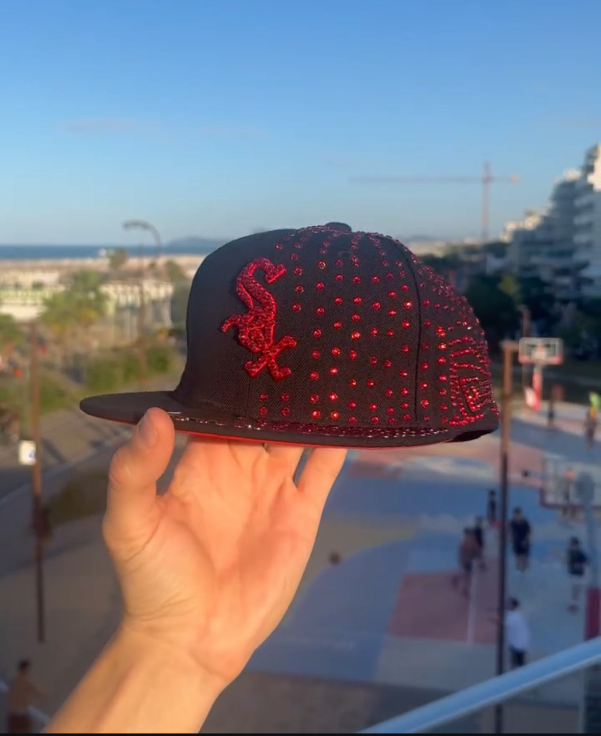 Custom Cap SX Half Diamond