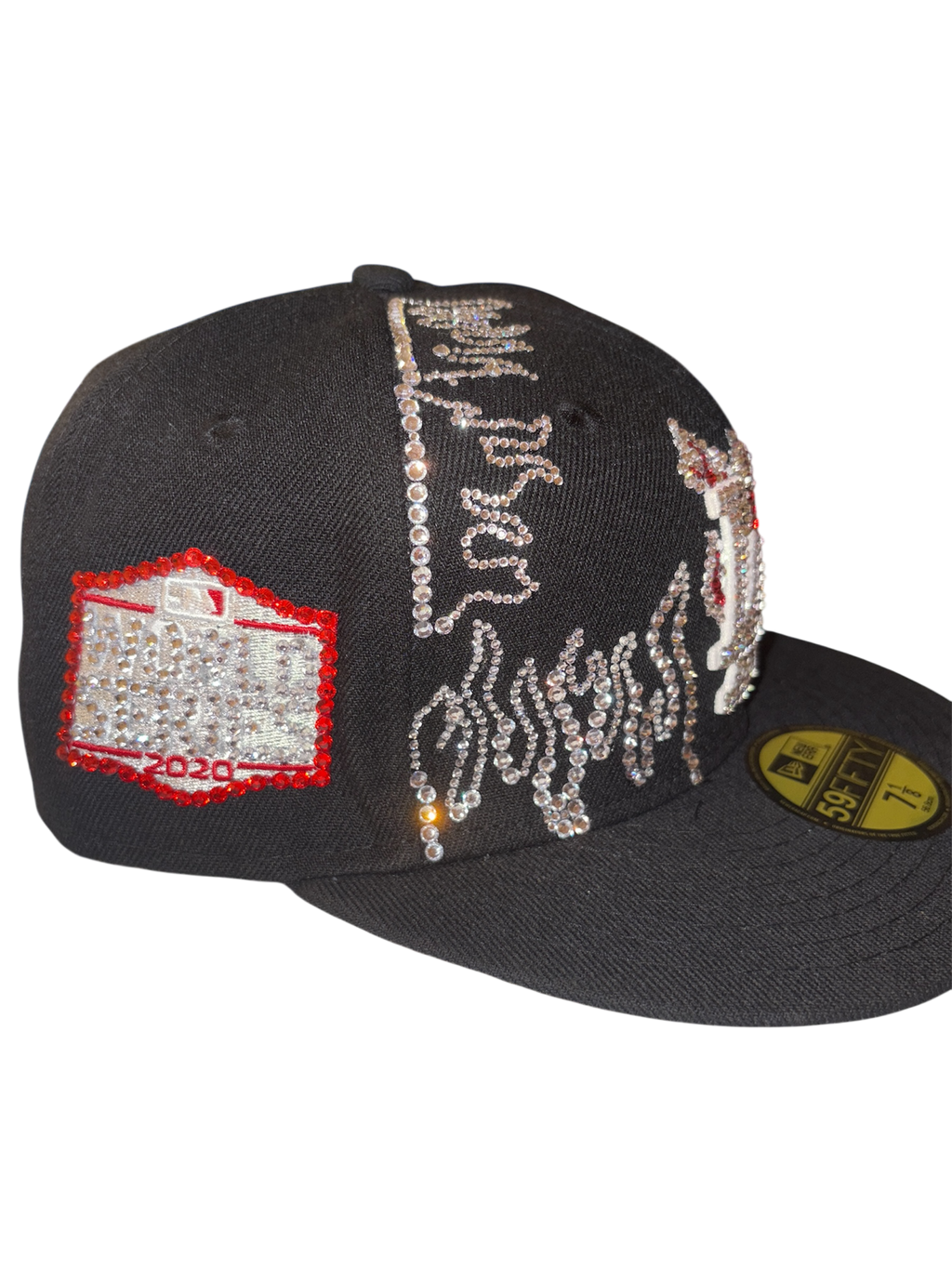 Custom Cap Diamond Flames