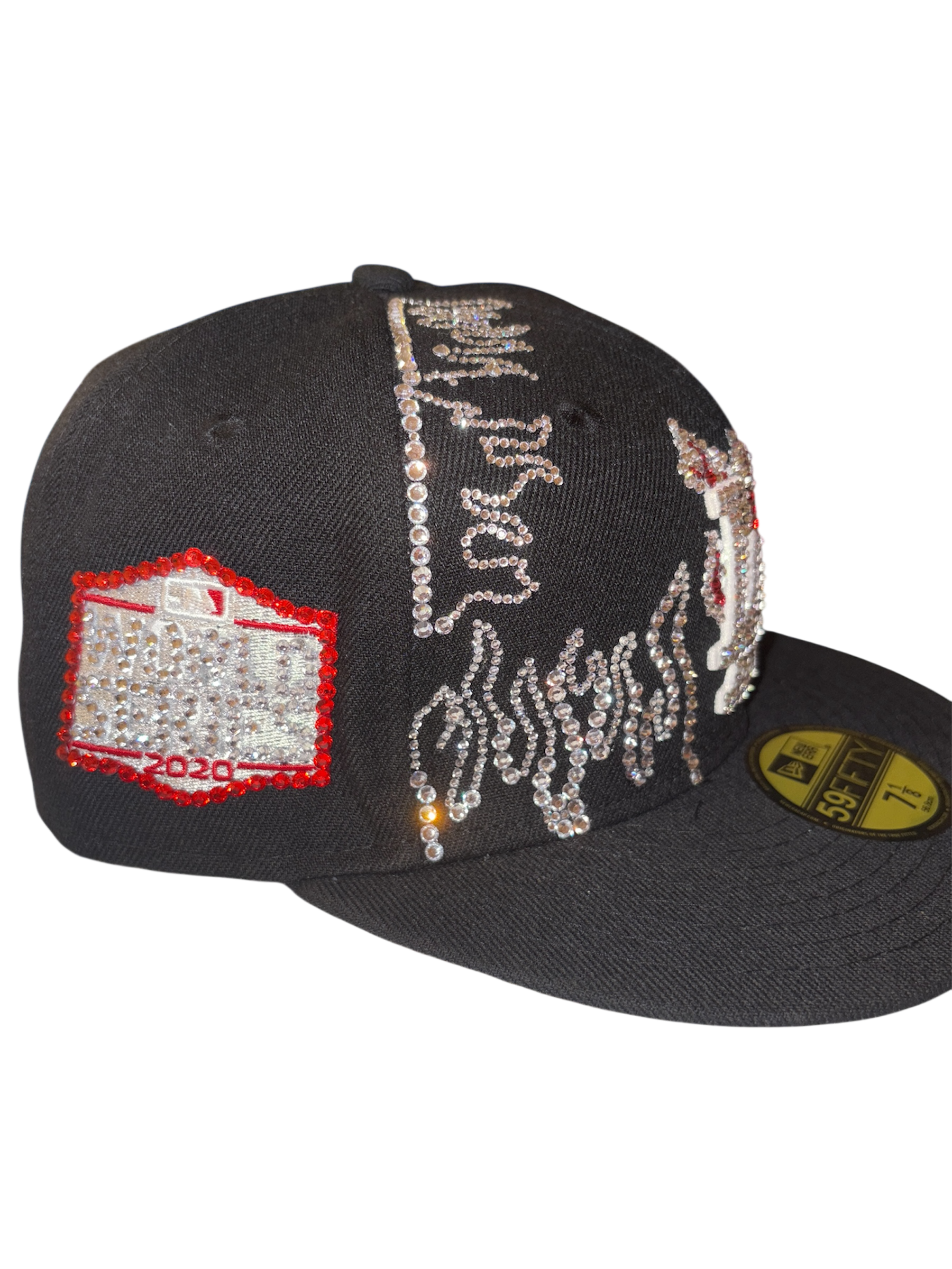 Custom Cap Diamond Flames