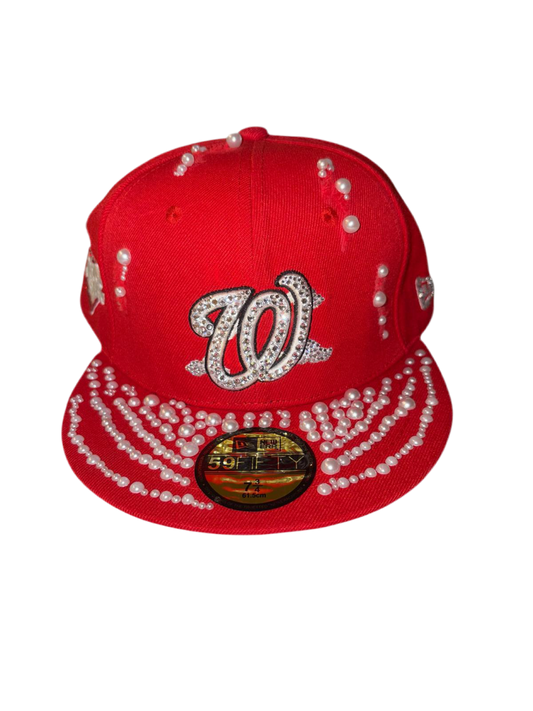 New Era Custom W.N. Pearls and Diamonds