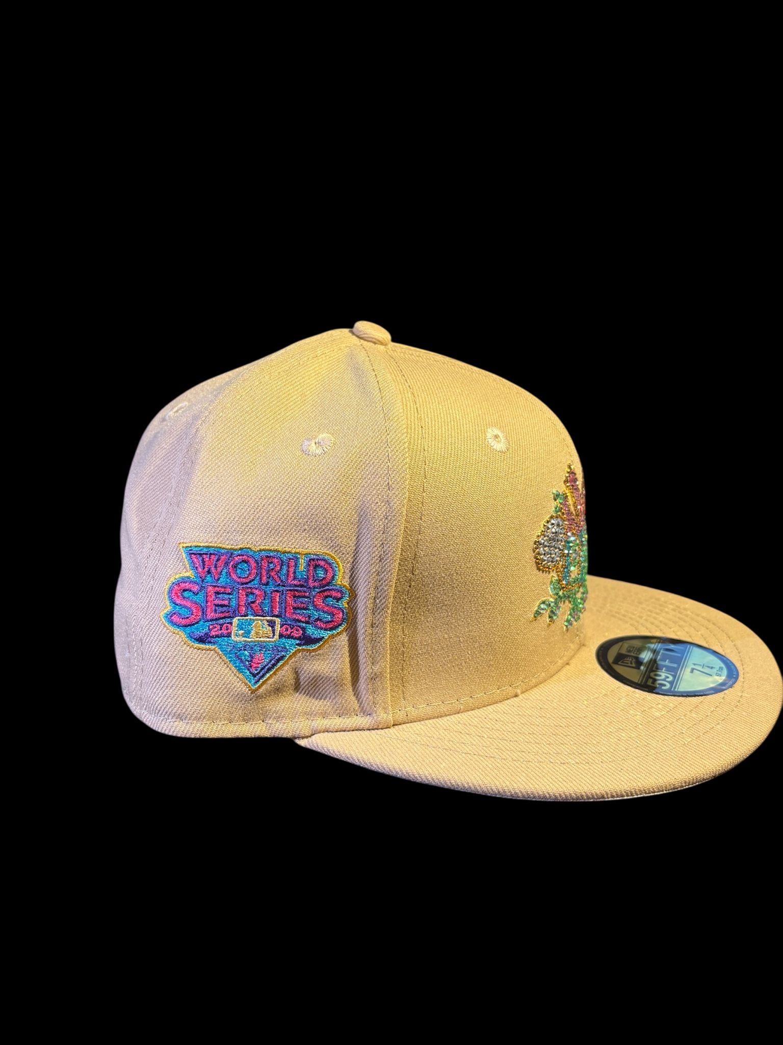 Custom Cap New York Diamonds Flowers